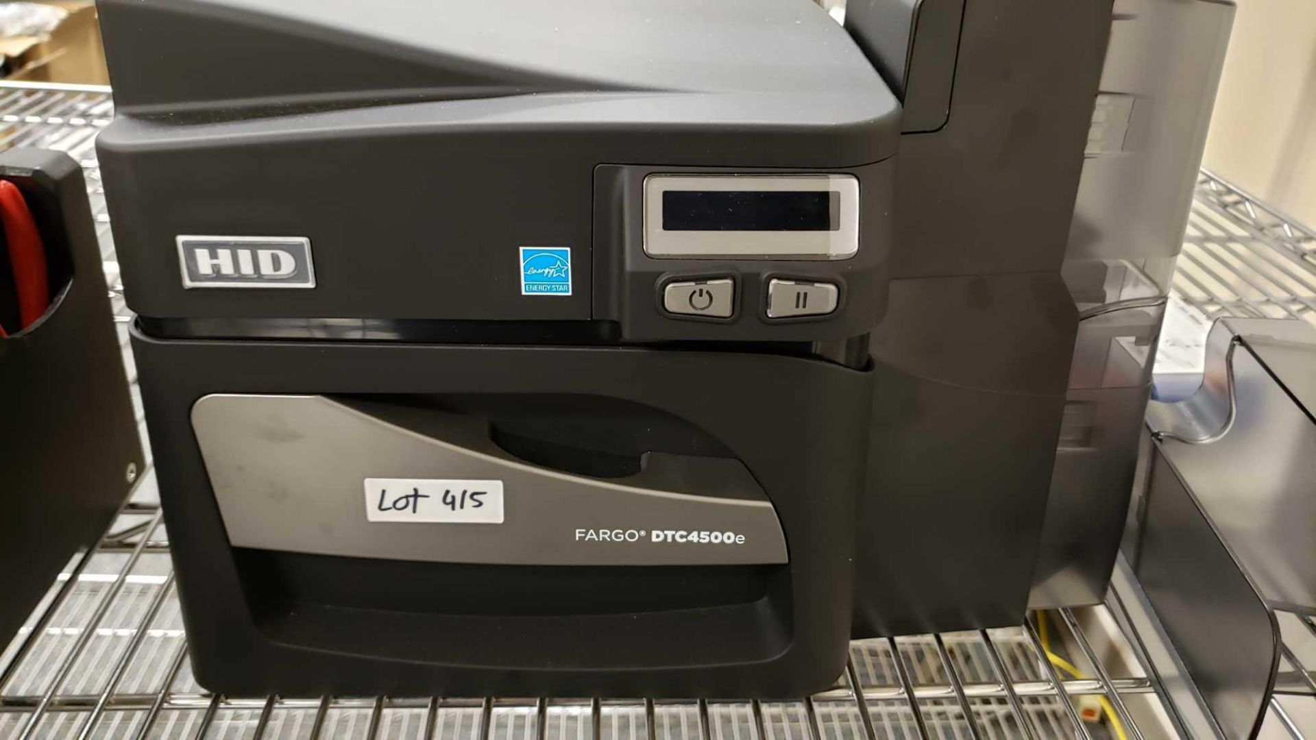 Fargo DTC4500e Dual Sided ID Card Printer - Image 2 of 3