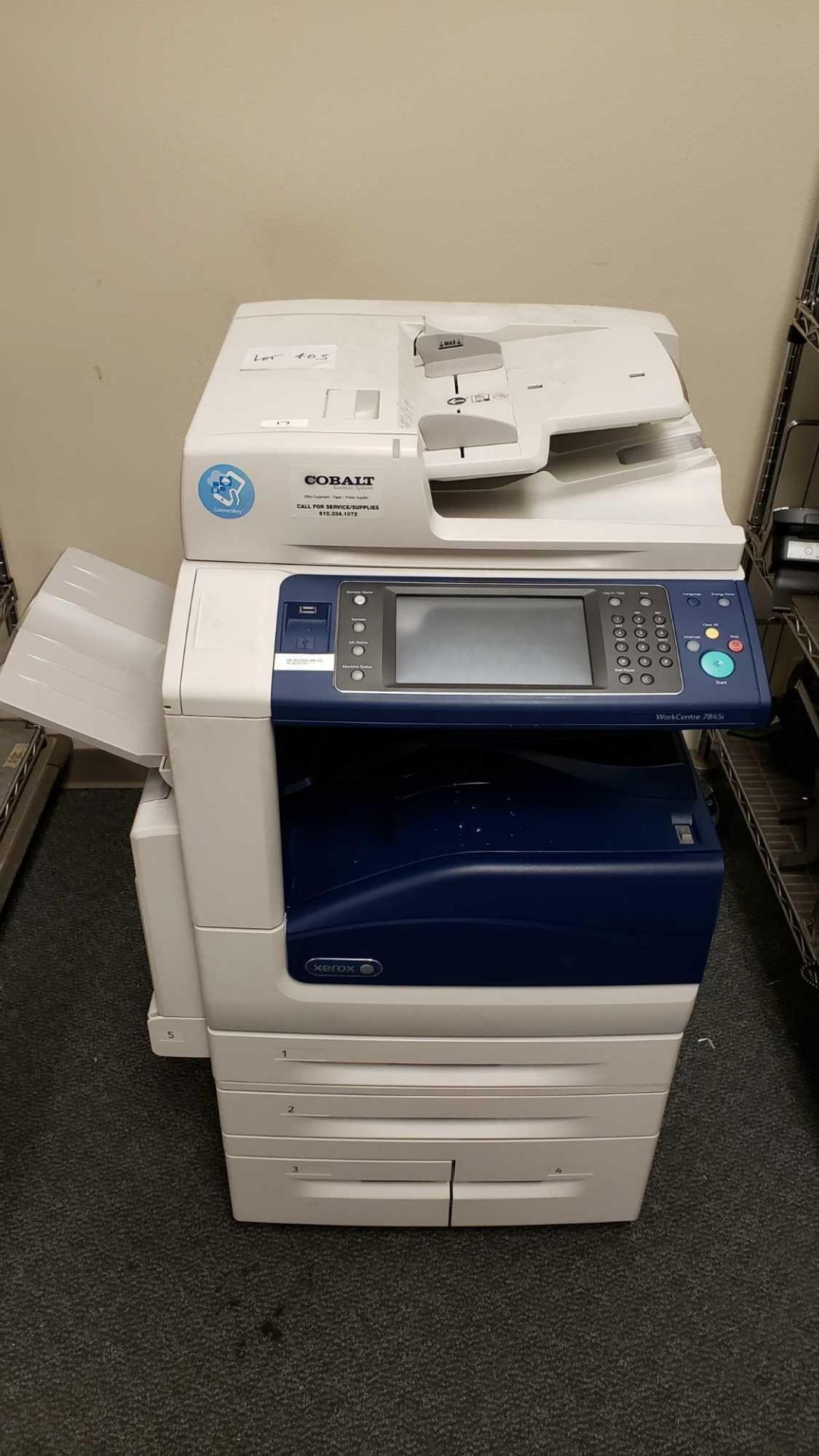 Xerox WorkCentre 7845i Tabloid Color Copier, Printer, Scanner, Fax All-in-One 45PPM