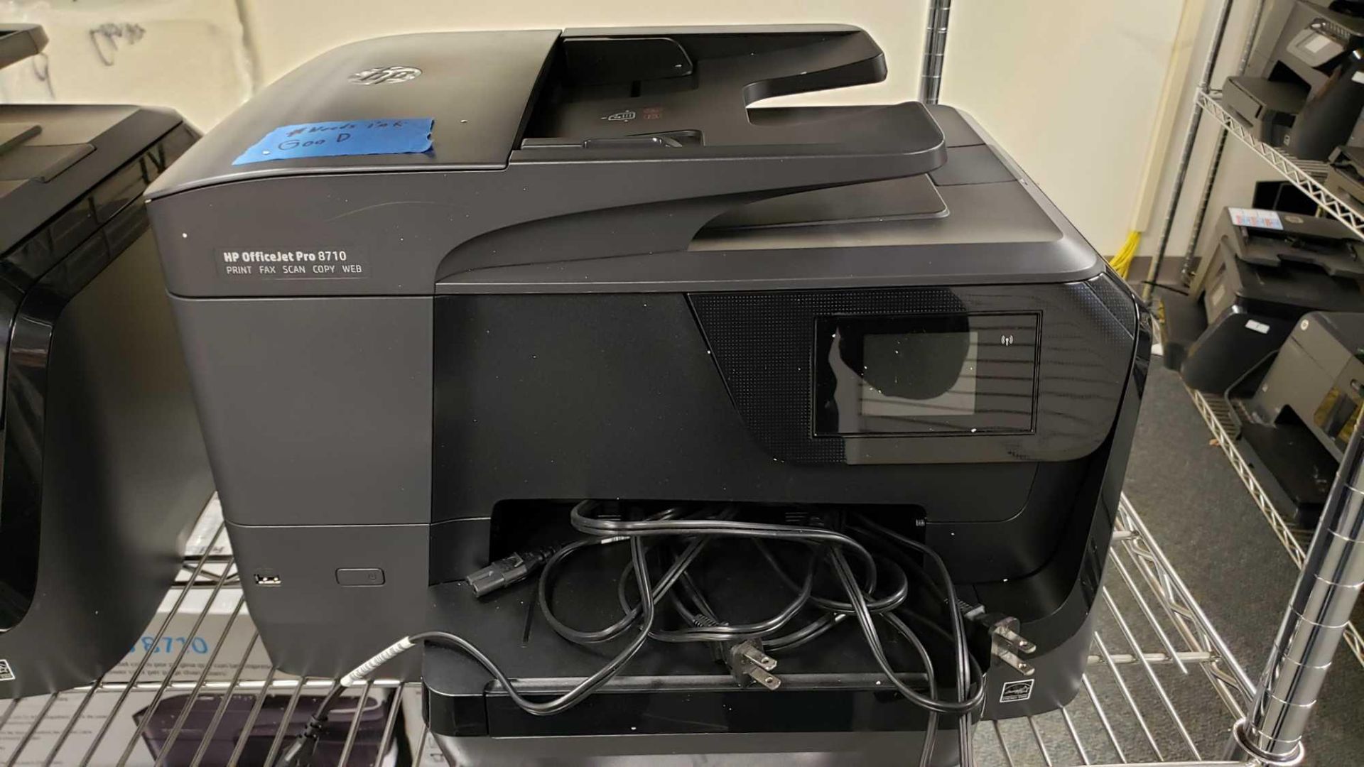 Lot of (3) HP Officejet Pro 8710 Printers - Image 4 of 4