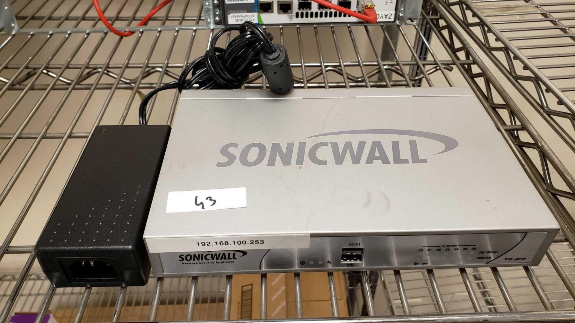 SonicWall TZ 215 Network Security UTM Firewall