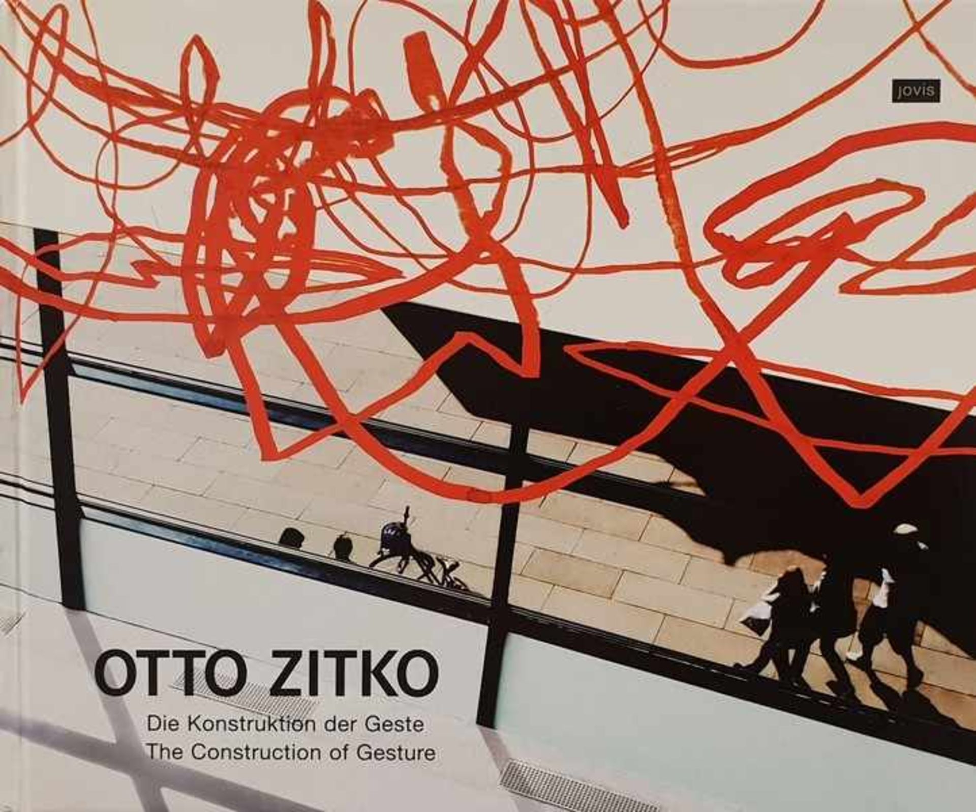 Otto Zitko ( Linz, 14 Februar 1959) handsigniertes Buch "Die konstruktion der Geste", Mit