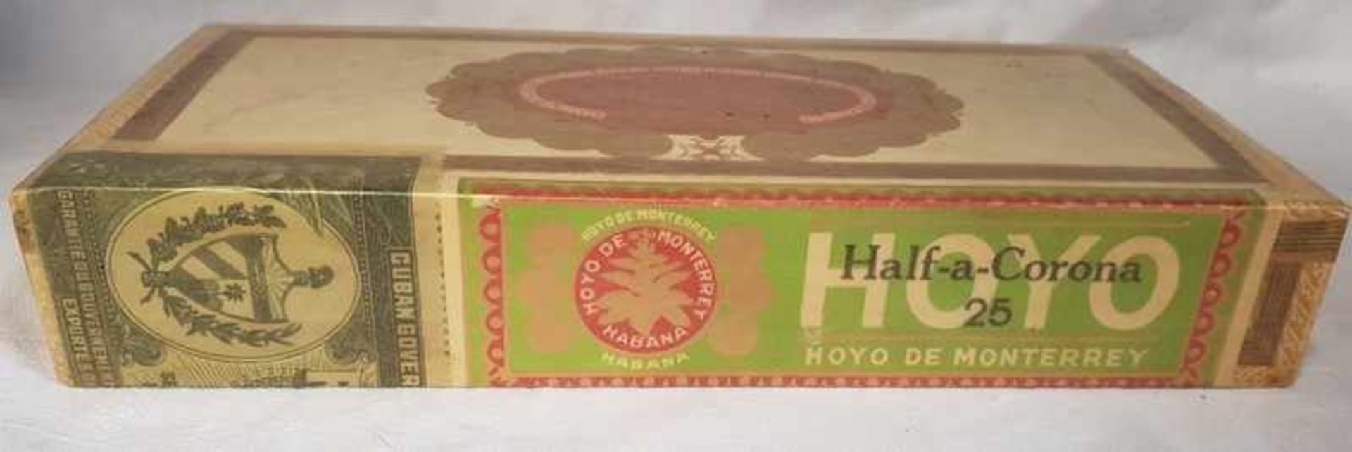 Hoyo de Monterrey , de Jose Gener, Habana , Half a Corona , 25 Stück in Origonal verschlossener Box, - Image 2 of 3