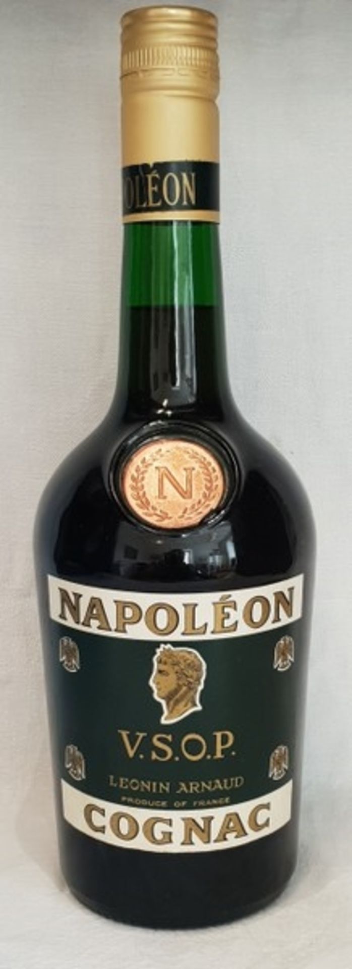 Leonin Arnaud Napoléon V.S.O.P. Cognac, 0,7l, 40% Alc/vol. 1970s