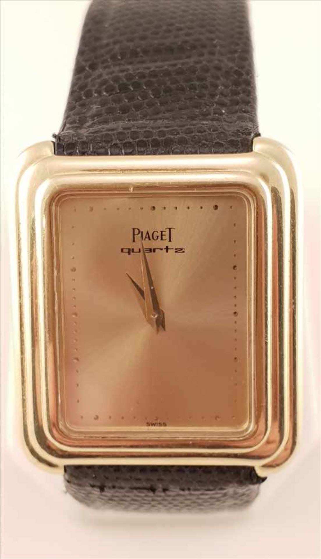 Piaget , Armbanduhr , Gold 750 , Quartz, Ref: 74101, Gehäusenr.; 371124 , 28x31mm , 30,15g , Service