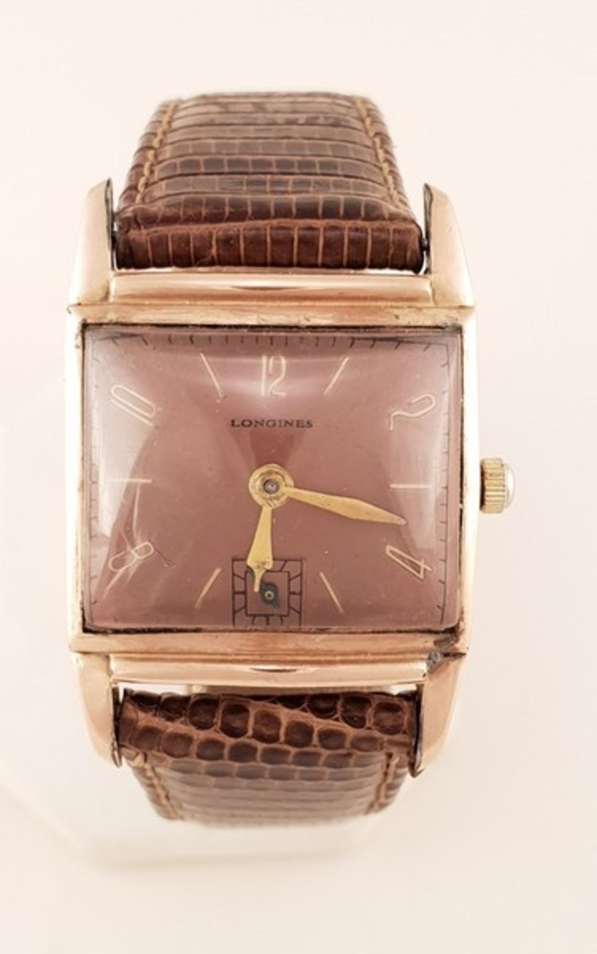 Longines Armbanduhr, 10K Gold filled, Handaufzug mechanisch,Gehäusenr.: 431603, Werknr.: 6115435,