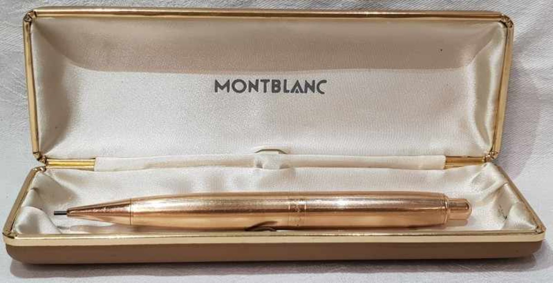 Montblanc Druck-Bleistift ,Nr.: 772K, Gold 585er / 14 Karat massiv, 29,45g , im Original Etui