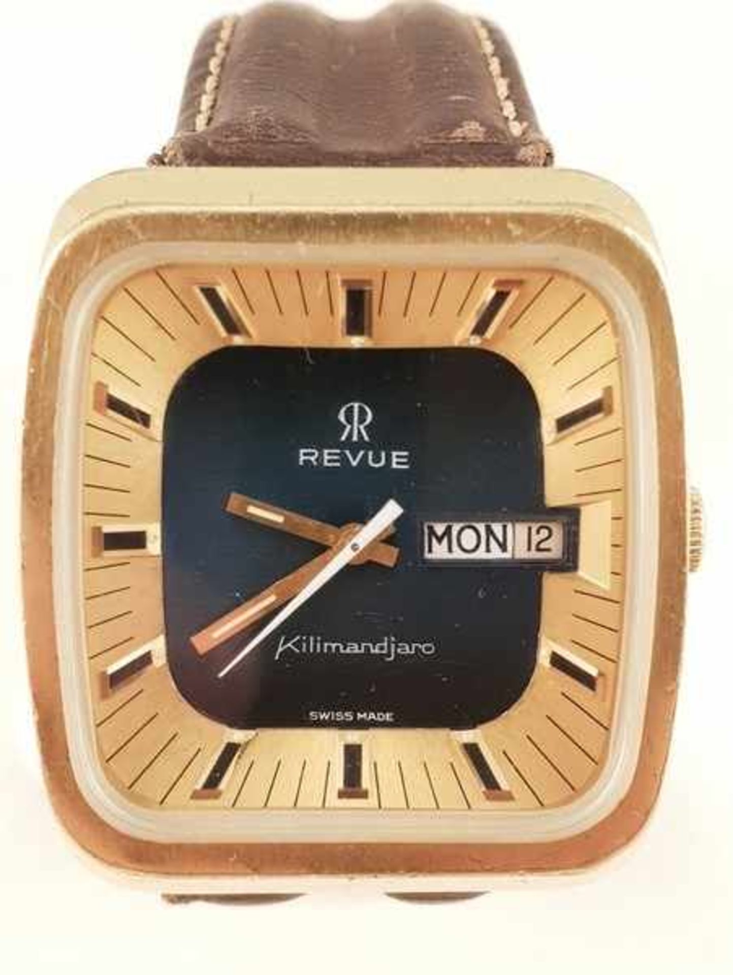 Revue Kilimandscharo , Armbanduhr, Daydate, Automatic ,Ref: S7712A, ca.34x38cm , 79,6g,