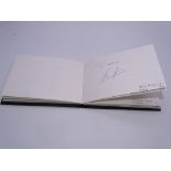 Autograph: An autograph album - numbered 235 containing circa 45 signatures collected in person by