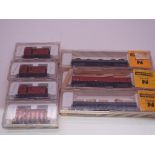 N GAUGE - A group of Spanish Outline freight wagon
