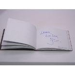 Autograph: An autograph album - numbered 204 containing circa 95 signatures collected in person by