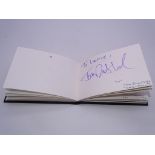 Autograph: An autograph album - numbered 239 containing circa 45 signatures collected in person by