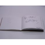 Autograph: An autograph album - numbered 198 containing circa 100 signatures collected in person