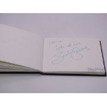 Autograph: An autograph album - numbered 223 containing circa 45 signatures collected in person by