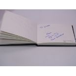 Autograph: An autograph album - numbered 226 containing circa 45 signatures collected in person by