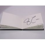 Autograph: An autograph album - numbered 229 containing circa 45 signatures collected in person by
