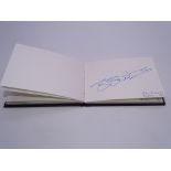 Autograph: An autograph album - numbered 236 containing circa 45 signatures collected in person by