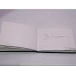Autograph: An autograph album - numbered 205 containing circa 45 signatures collected in person by