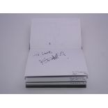 Autograph: An autograph album - numbered 194 containing circa 140 signatures collected in person