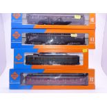 HO GAUGE - A group of European Outline passenger c