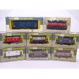 OO GAUGE - A group of mixed WRENN wagons as lotted