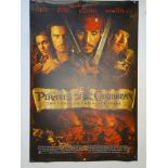 PIRATES OF THE CARIBBEAN: CURSE OF THE BLACK PEARL (2003) - US One Sheet (Advance 'Cast' Style) -