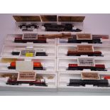 N GAUGE - A group of Spanish Outline freight wagon