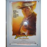 INDIANA JONES JOB LOT OF 4 US ONE SHEET MOVIE POSTERS (1989 onwards) to include: THE LAST CRUSADE (