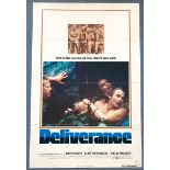 DELIVERANCE (1972) - US One Sheet movie poster - JOHN BOORMAN - BURT REYNOLDS - (27" x 41" - 68.5