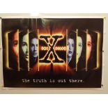 X-FILES LOT x 12 - Large selection of 12 assorted movie, video & promotional posters from the TV