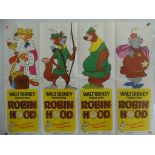 ROBIN HOOD (1973) Lot x 2 - FIRST RELEASE - 2 x British UK Quads to include Main Art Work &