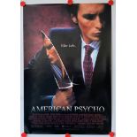 AMERICAN PSYCHO (2000) - US One Sheet - CHRISTIAN BALE - 27" x 40" (68.5 x 101.5 cm) - Rolled (as