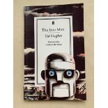 SIGNED BOOKS: THE IRON MAN: TED HUGHES - Paperback (3rd edition, 2nd printing) - SIGNED, DEDICATED &