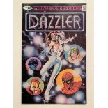 DAZZLER #1 - (1981 - MARVEL) NM/MT (Cents Copy) - First direct distribution comic by Marvel.