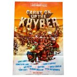 CARRY ON UP THE KHYBER (1968) - British One Sheet Movie Poster - Renato Fratini finished artwork