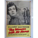 WOMAN WITH NO NAME (1950) - UK One Sheet Film Poster (27” x 40” – 68.5 x 101.5 cm) - Very Fine