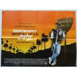 BEVERLY HILLS COP 2 LOT x 2 - British Uk Quad 30" x 40" (76 x 101.5 cm) - Folded (as issued) & Set