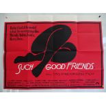 SUCH GOOD FRIENDS (1972) - British UK Quad - SAUL BASS artwork - (30" x 40" - 76 x 101.5 cm) -