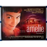 AMELIE (2001) - British UK Quad - JEAN-PIERRE JEUNET - 30" x 40" (76x 101.5 cm) - Rolled (as issued)