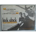 LOCK STOCK & TWO SMOKING BARRELS (1998) - UK Quad Film Poster - GUY RITCHIE - VINNIE JONES - JASON