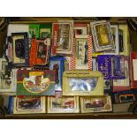 GENERAL DIECAST - A TRAY OF DIECAST MODELS to include examples by YESTERYEAR, LLEDO and MATCHBOX