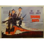TOUGH GUYS (1986) - British UK Quad - BURT LANCASTER - KIRK DOUGLAS - Folded (as issued) - Very Fine