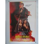 JAMES BOND: LICENCE TO KILL (1989) Lot x 2 - US/International One Sheet Film Poster - Timothy Dalton