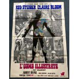 THE ILLUSTRATED MAN (1969) “L’Uomo Illustrato” - Italian 2-Fogli film poster - Renato Ferrini