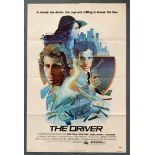 THE DRIVER (1978) - US One Sheet - RYAN O'NEAL - Daily artwork - 27" x 41" (68.5 x 104 cm) -