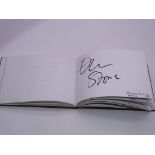 Autograph: An autograph album - numbered 196 containing circa 95 signatures collected in person by