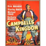 CAMPBELL'S KINGDOM (1957) - MOVIE LIFT BILL (22" x16.5” - 56cm x 42cm) - contained within ad sales