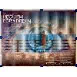 REQUIEM FOR A DREAM (2000) - British UK Quad - Award winning artwork by NB Studios for this