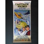 CAPTAIN NEMO AND THE UNDERWATER CITY (1969) - Australian Daybill - Rolled, very good