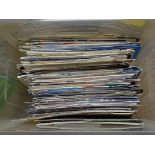 A large box full of folded mostly UK QUAD posters - mostly 1990s but some 1980s examples circa