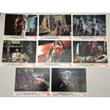 ZOLTAN HOUND OF DRACULA (1977) - UK set of lobby cards 11 x 14 inches - Very Fine plus - FLAT/